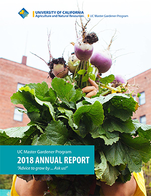 Image of Master Gardener Annual Report cover.