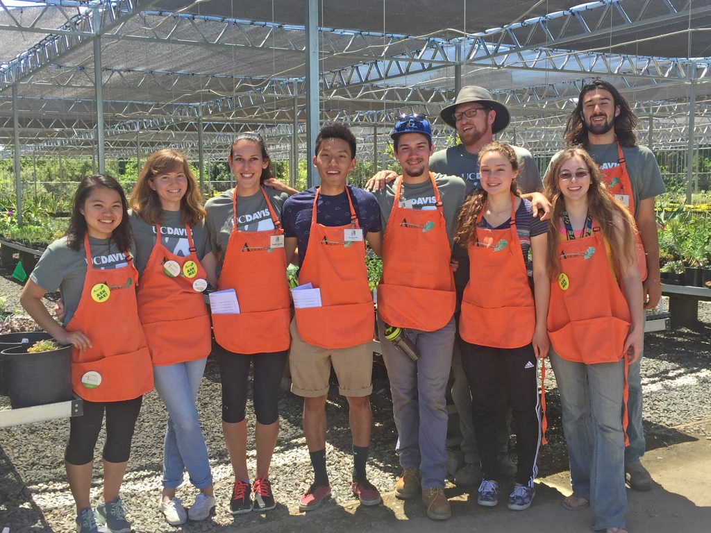Nursery and Propagation Interns and Student Employees