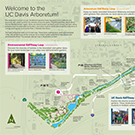Detail image from the UC Davis Arboretum visitor map