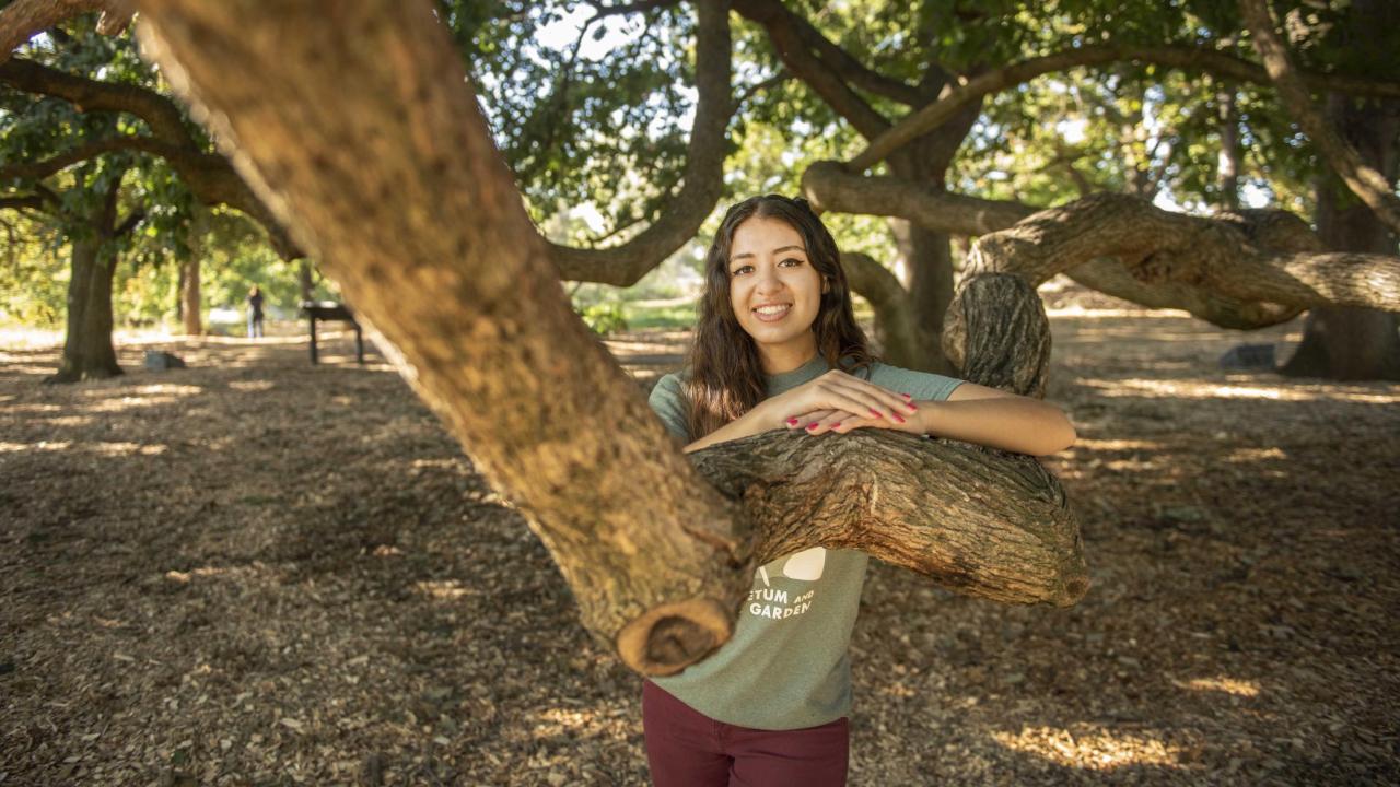 Image of Arboretum Ambassador co-coordinator Amber Medina.