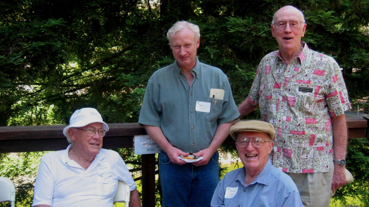 Four Friends of the UC Davis Arboretum