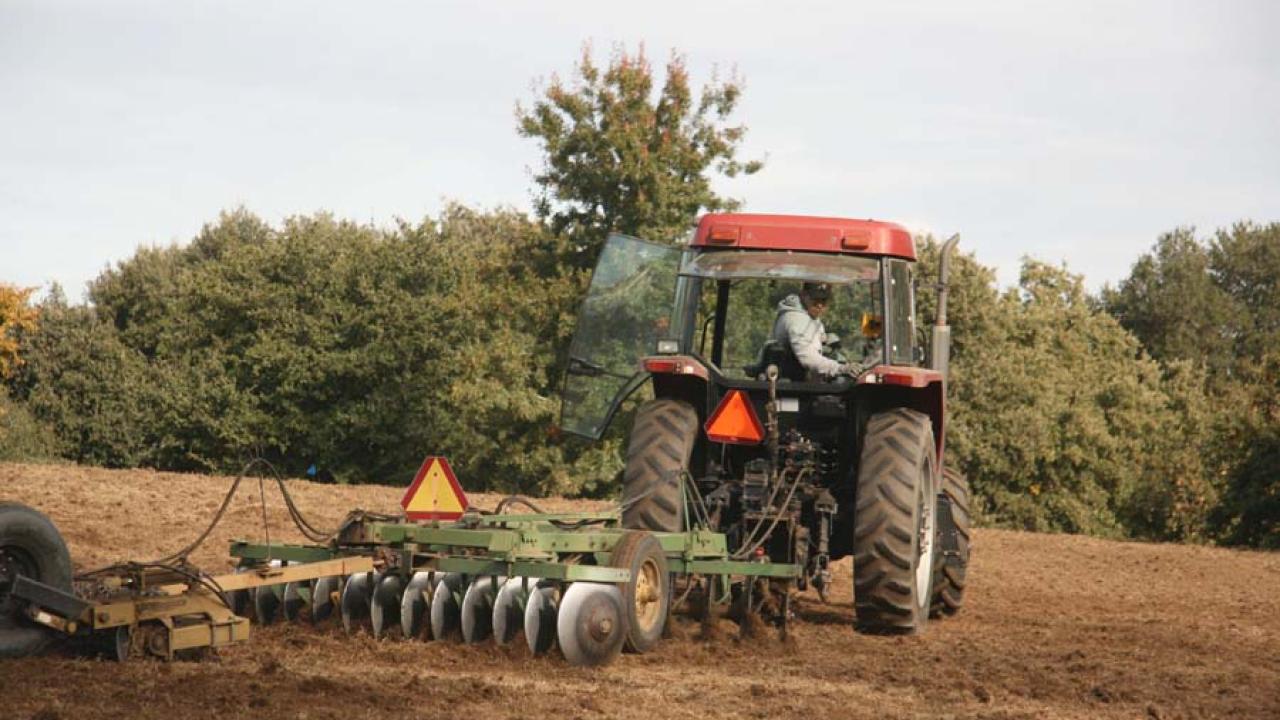 Prepping soil for seeding