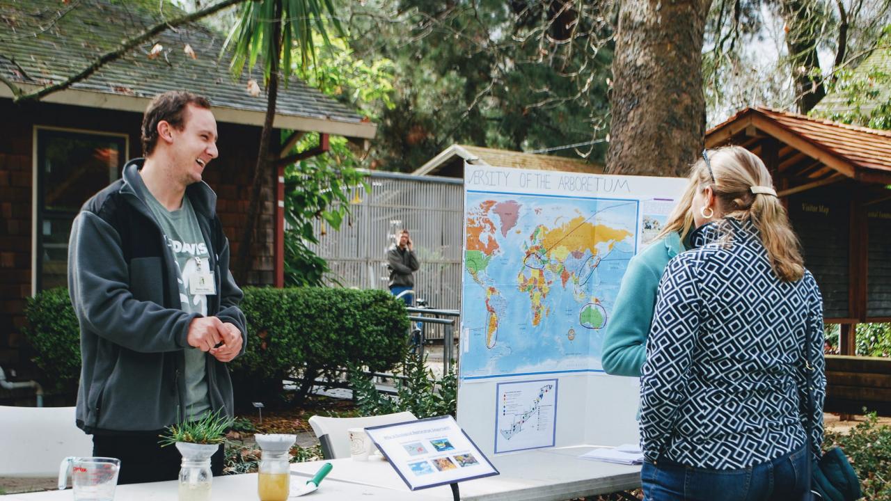 Photo of people at the biodiversity museum day