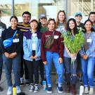 The Arboretum Ambassadors team poses for a group photo.