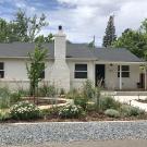 Heidi Strupp's garden in front of their house