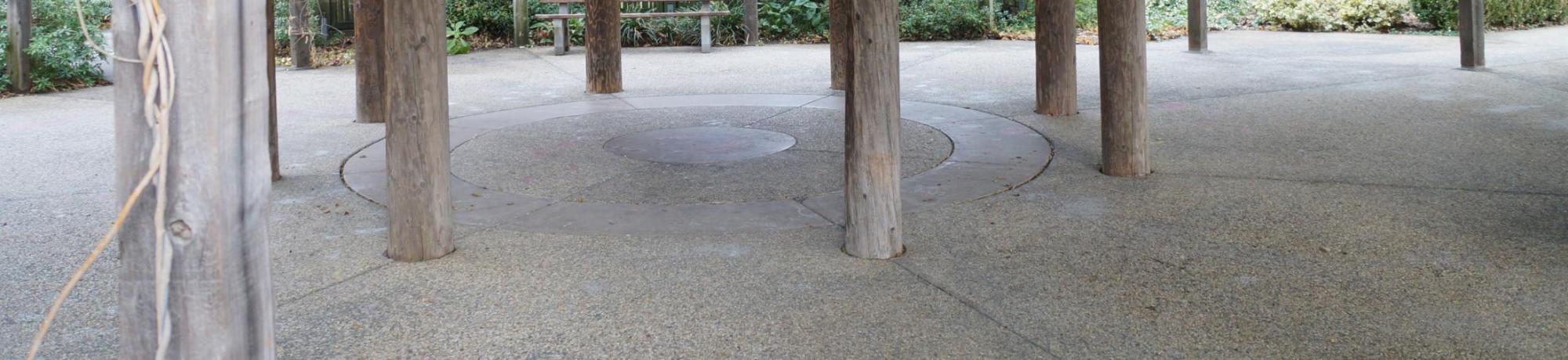 Image of the UC Davis Arboretum Gazebo.